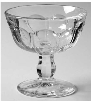 Provincial Clear High Sherbet - Noritake Crystal