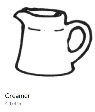 Quadrangle Creamer - Noritake