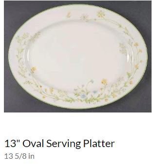 Reverie Medium Oval Platter