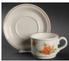 Roanoke Cup and Saucer - Noritake