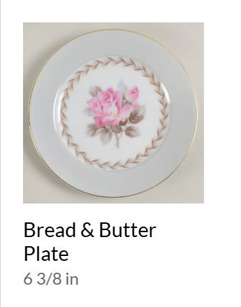 Rosemont Bread and Butter Plate-Noritake