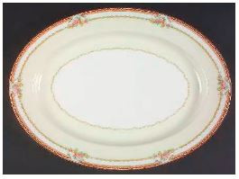 Rosina Small Oval Platter-Noritake