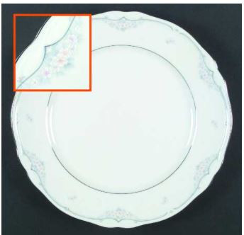 Sabetha Dinner Plate-Noritake