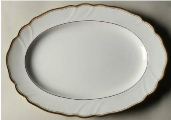 Salutation Medium Oval Platter - Noritake
