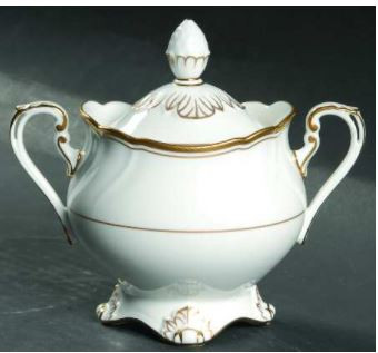 Salutation Sugar and Lid