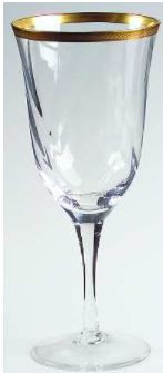 Salutation Water Goblet - Noritake Crystal