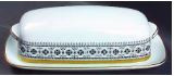 Scherazade Covered Butter and Lid - Noritake