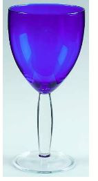 Sensation Blue Noritake Water Goblet