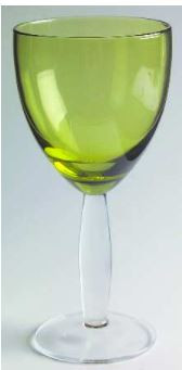 Sensation Olive Water Goblet