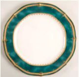 Solemn Emerald Dinner Plate