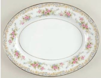 Somerset Small Oval Platter - Noritake