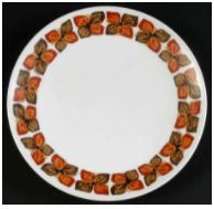 Southern Glow Round Salad Plate