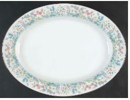 Spring Garden Medium Oval Platter