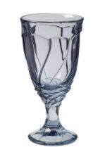 Sweet Swirl Light Blue Ice Tea or Beverage - Noritake Crystal