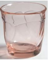 Sweet Swirl Peach Double Old Fashion - Noritake Crystal