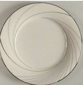 Sterling Tide Round Salad Plate - Noritake