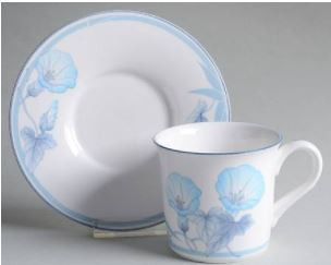 Summer Dreams Cup and Saucer - Noritake