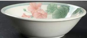 Summer Rain Round Soup Cereal Bowl