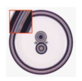 Tourmaline Round Salad Plate - Noritake