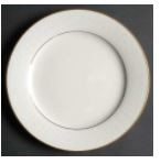 Tulane Round Salad Plate