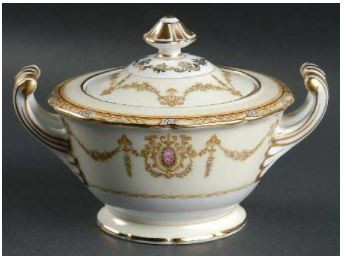 Valdina Sugar and Lid-Noritake