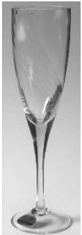 Vista Clear Fluted Champagne