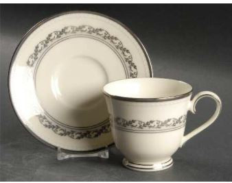 Westover Platinum Cup and Saucer