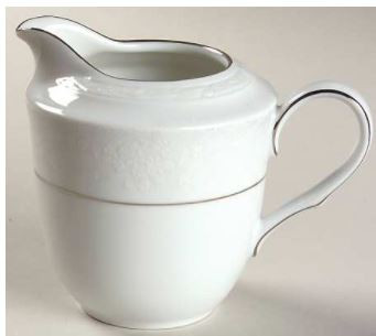 Whitecliff Platinum Creamer