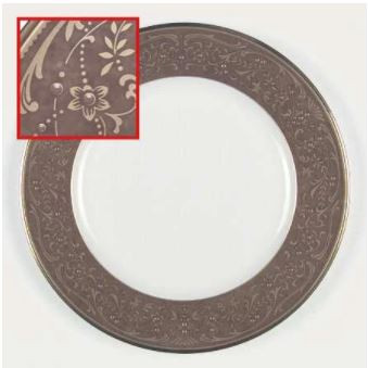 White Palace Round Luncheon Plate or Accent Plate