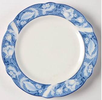Winter Whites Bread and Butter Plate