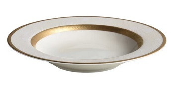 Antique Lace Rim Soup or Pasta Bowl