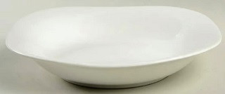 Basic White Rim Soup or Pasta Bowl