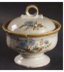 Blue Daisies Sugar and Lid