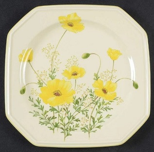 Buttercup Round Salad Plate