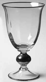 Country French Water Goblet