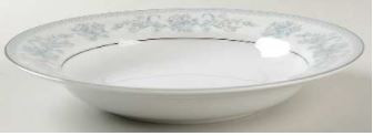 Dresden Rose Rim Soup or Pasta Bowl