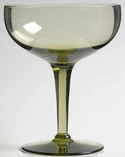 Elegant Green High Sherbet