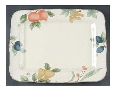 Fruit Panorama Large Oval Platter