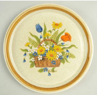 Garden Bouquet Dinner Plate