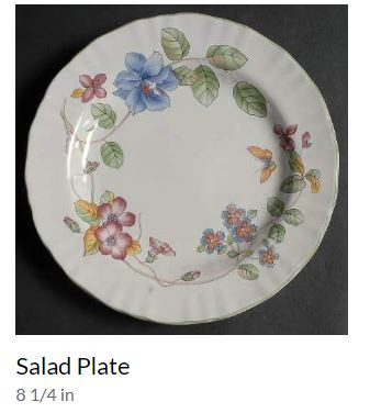 Heirloom Round Salad Plate