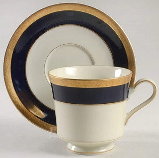 Imperial Blue Cup and Saucer