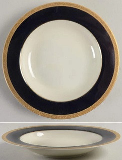 Imperial Blue Rim Soup or Pasta Bowl