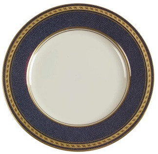 Imperial Lapis Round Salad Plate