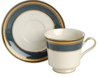 Imperial Lapis Cup and Saucer