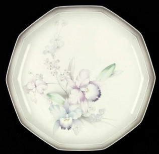 Orchids Dinner Plate