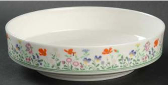 Petit Point Rim Soup or Pasta Bowl