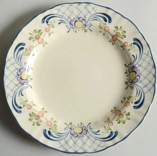 Romance Round Salad Plate