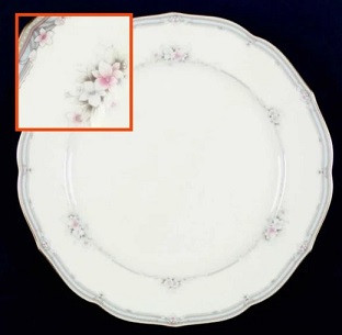 Romantic Garden Dinner Plate