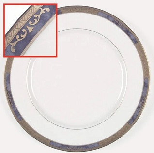 Royal Villa Dinner Plate