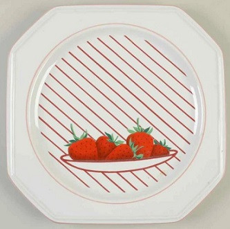 Strawberries Round Chop or Serving Platter